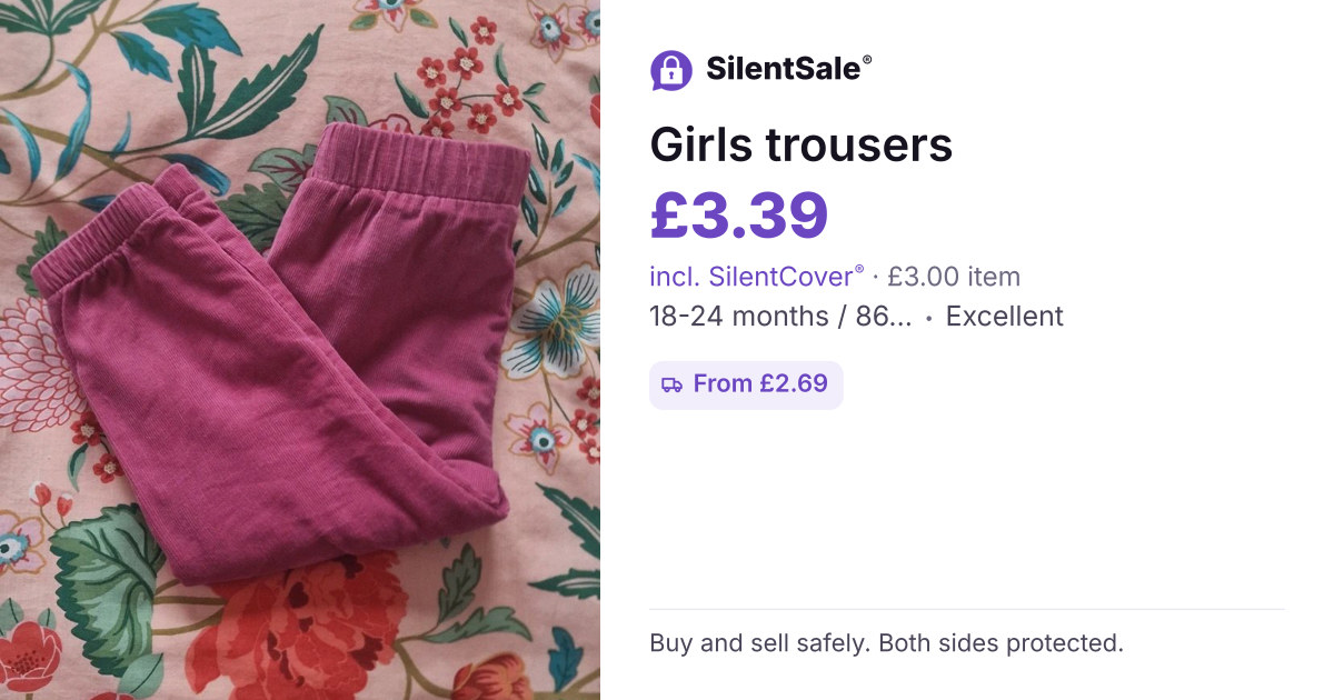 Girls trousers