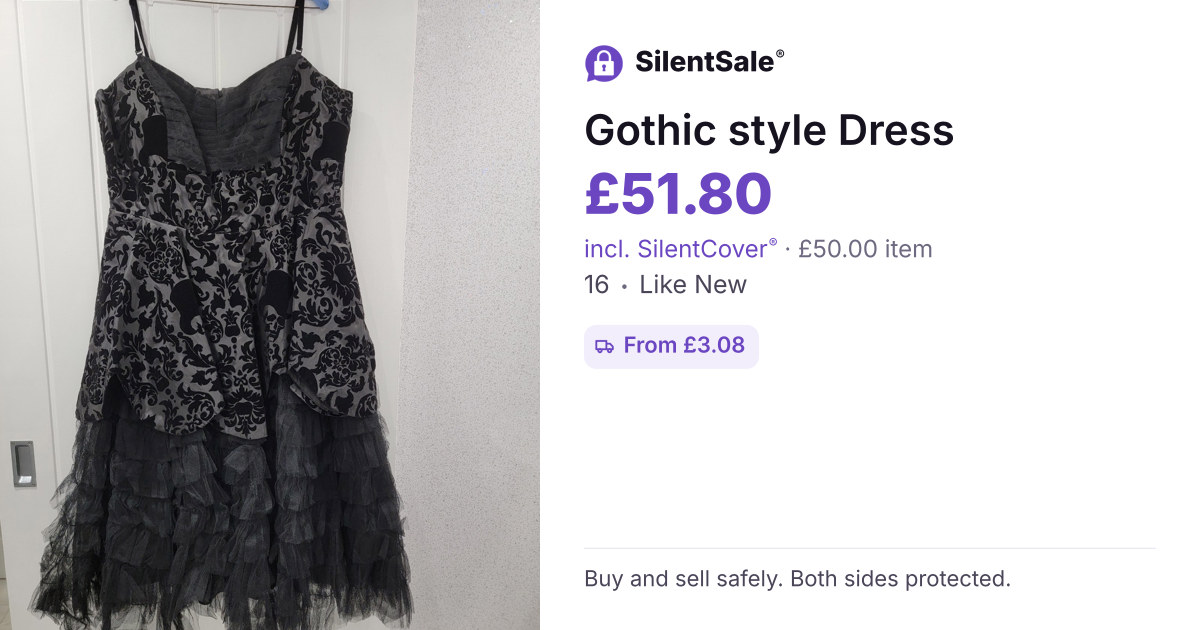Gothic style Dress