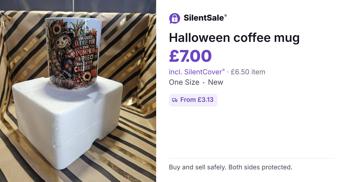 Halloween coffee mug