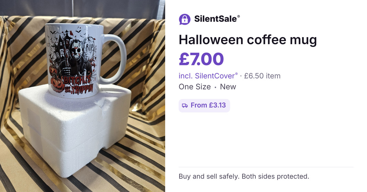 Halloween coffee mug