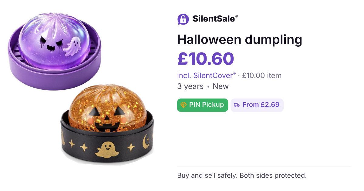 Halloween dumpling