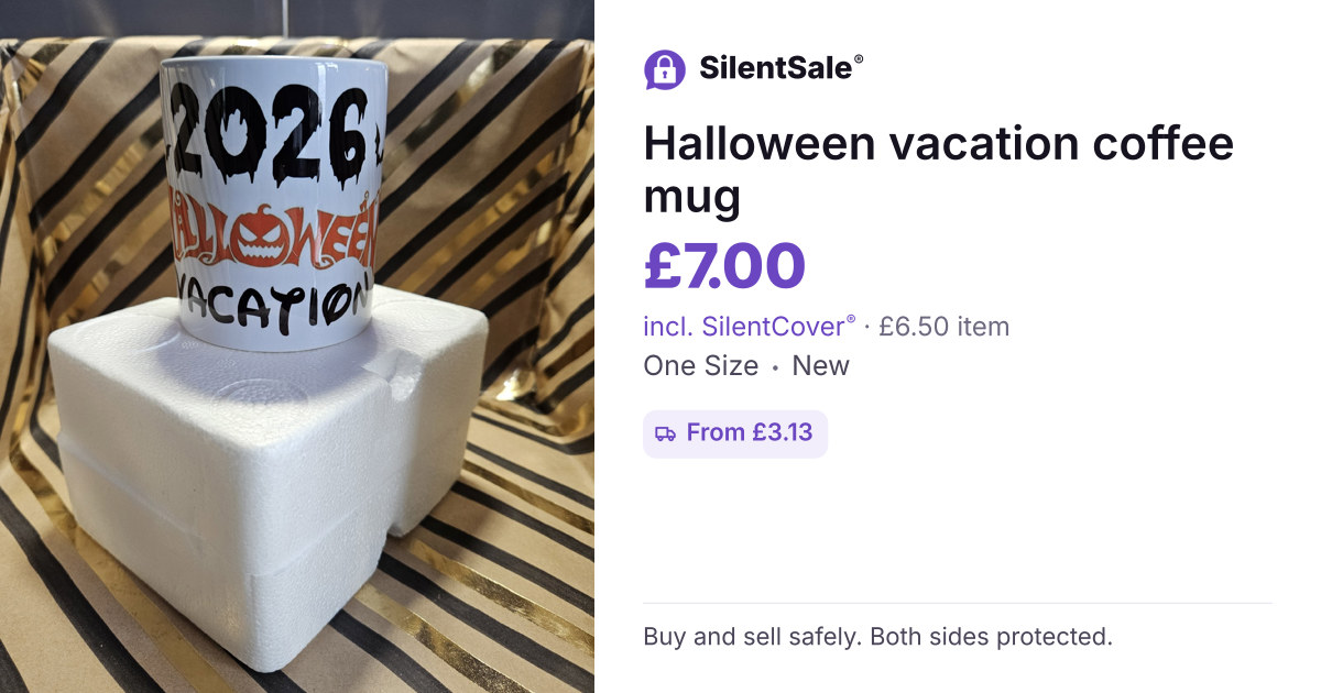 Halloween vacation coffee mug