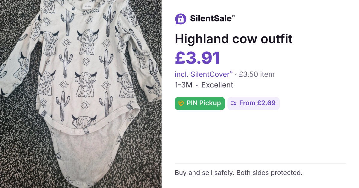 Highland cow outfit