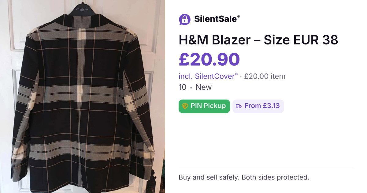 H&M Blazer – Size EUR 38