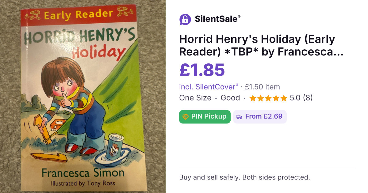 Horrid Henry's Holiday (Early Reader) *TBP* by Francesca Simon