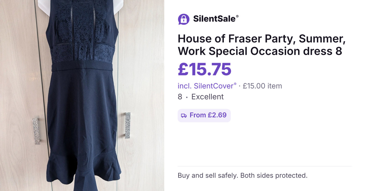 House of Fraser Party, Summer, Work Special Occasion dress 8