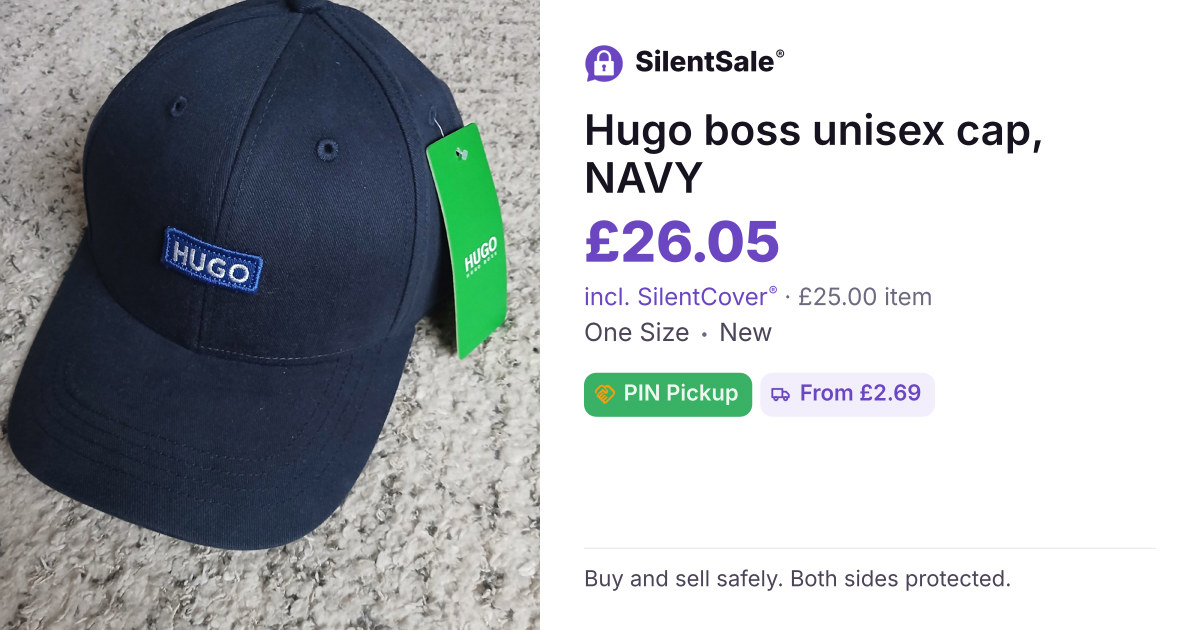 Hugo boss unisex cap, NAVY 