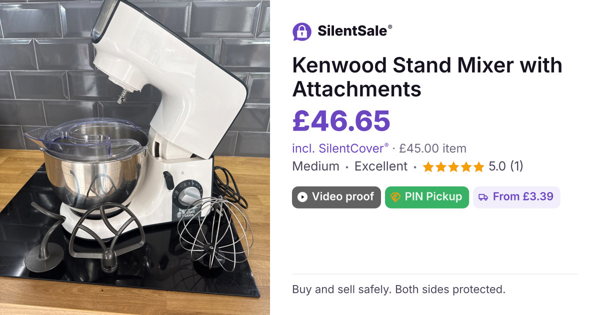 Kenwood Stand Mixer with Attachments