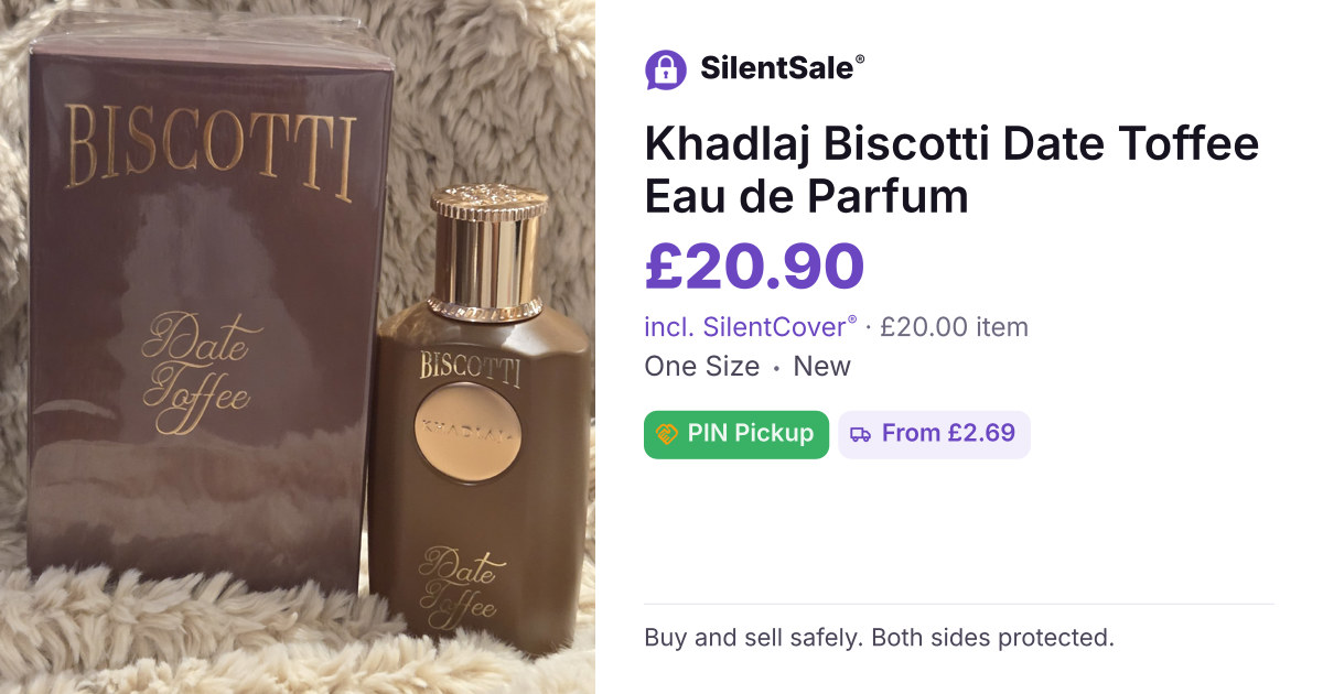 Khadlaj Biscotti Date Toffee Eau de Parfum