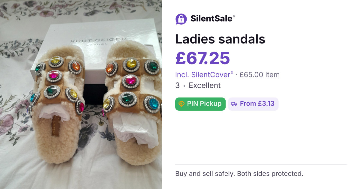 Ladies sandals 
