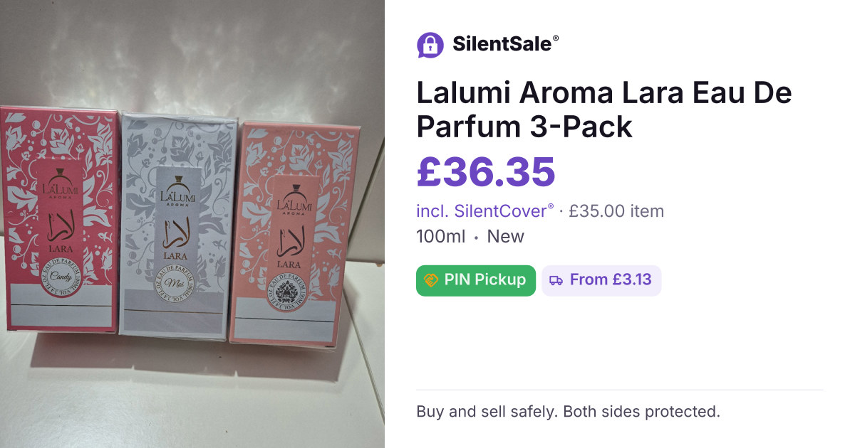 Lalumi Aroma Lara Eau De Parfum 3-Pack