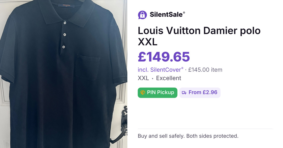 Louis Vuitton Damier polo XXL