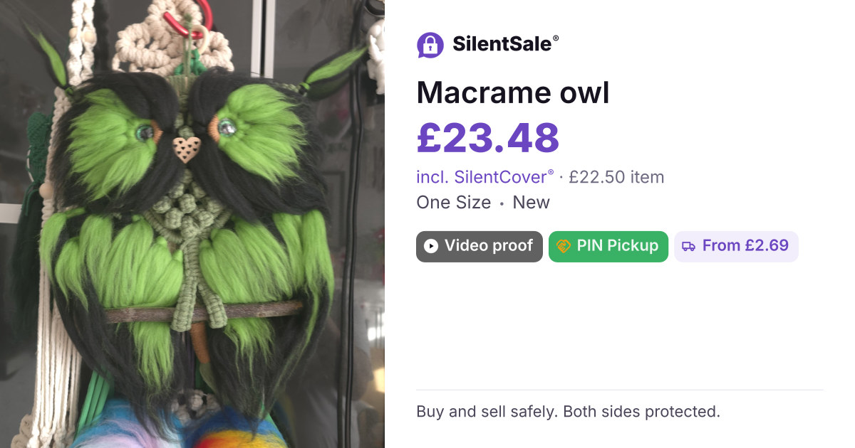 Macrame owl