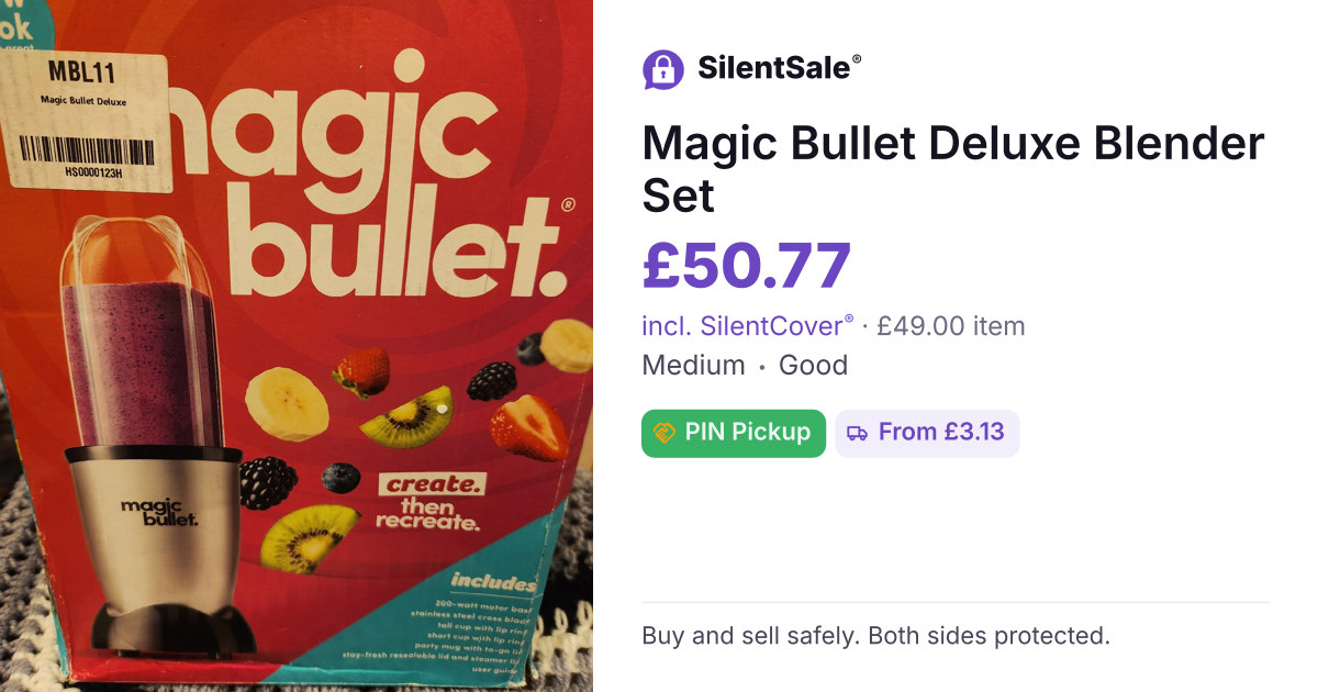 Magic Bullet Deluxe Blender Set