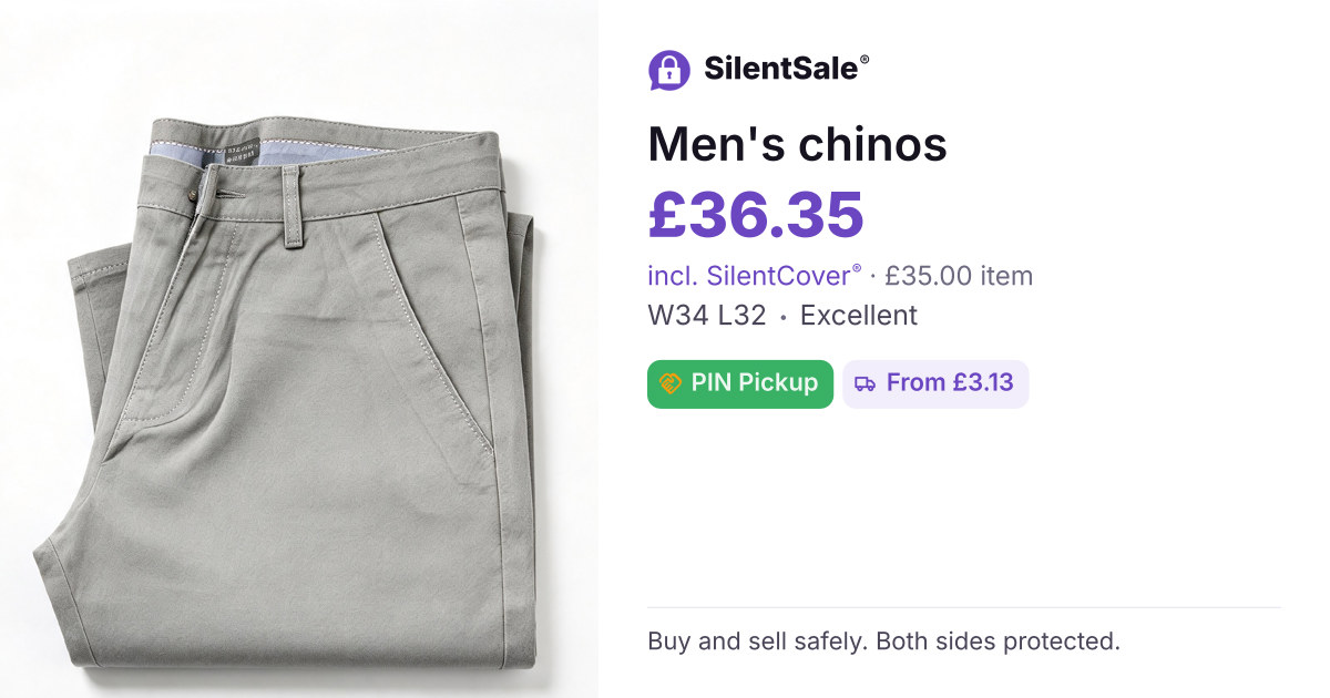 Men's chinos 
