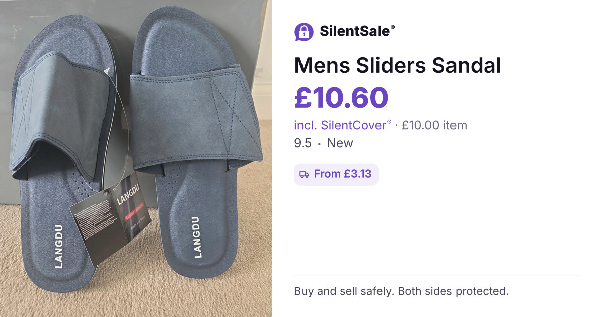 Mens Sliders Sandal