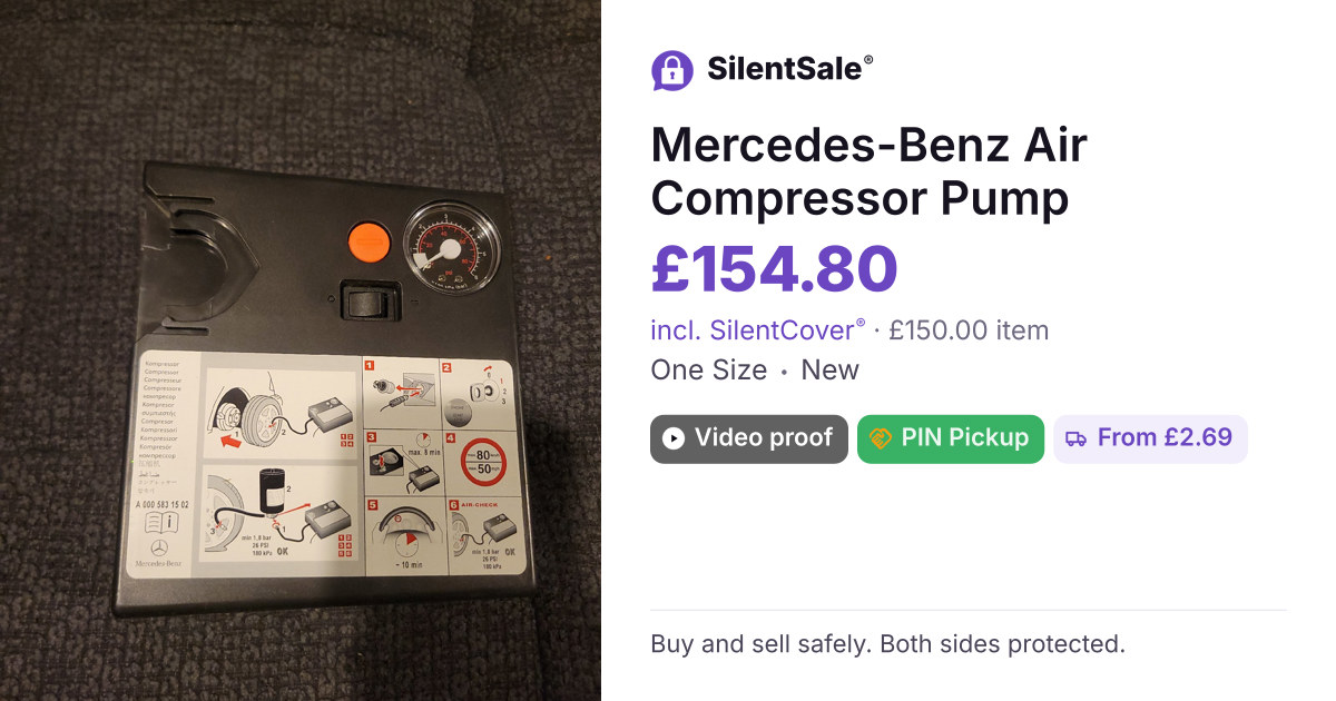 Mercedes-Benz Air Compressor Pump