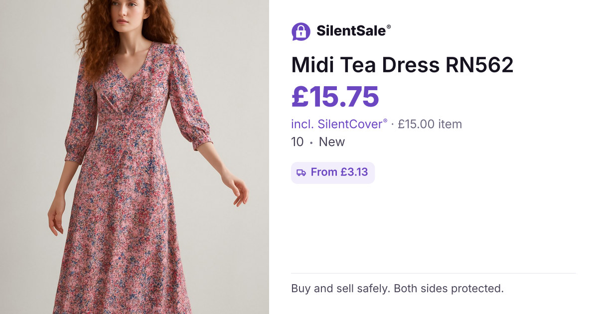 Midi Tea Dress RN562