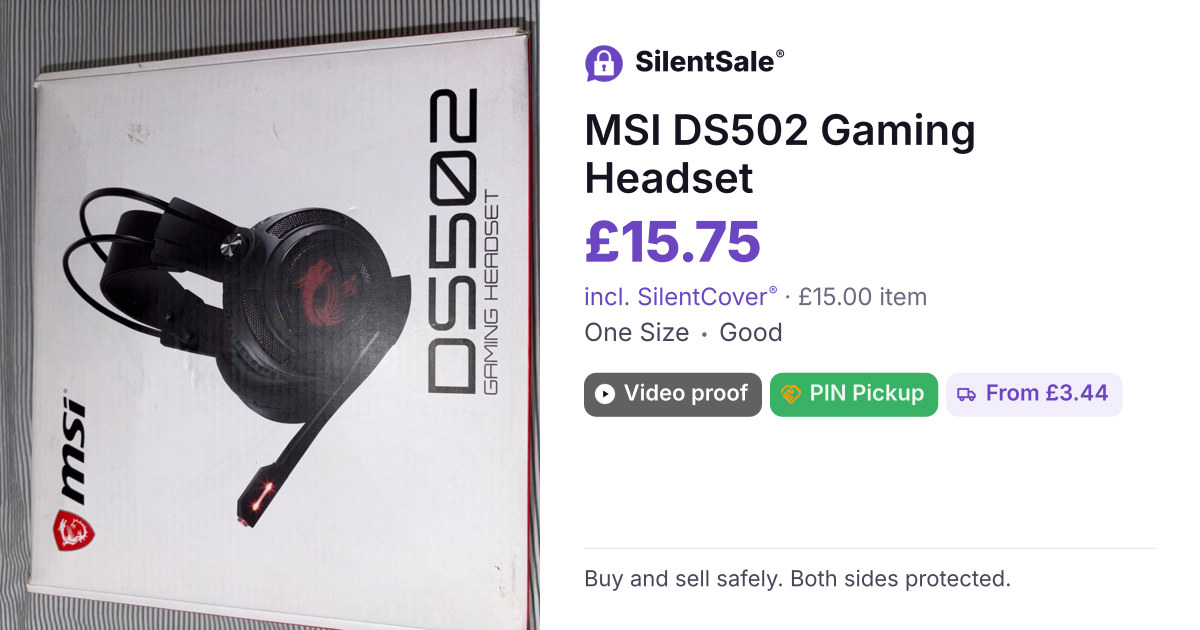 MSI DS502 Gaming Headset