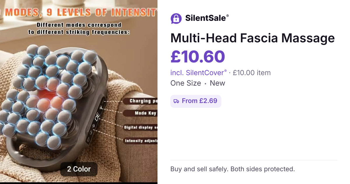 Multi-Head Fascia Massage