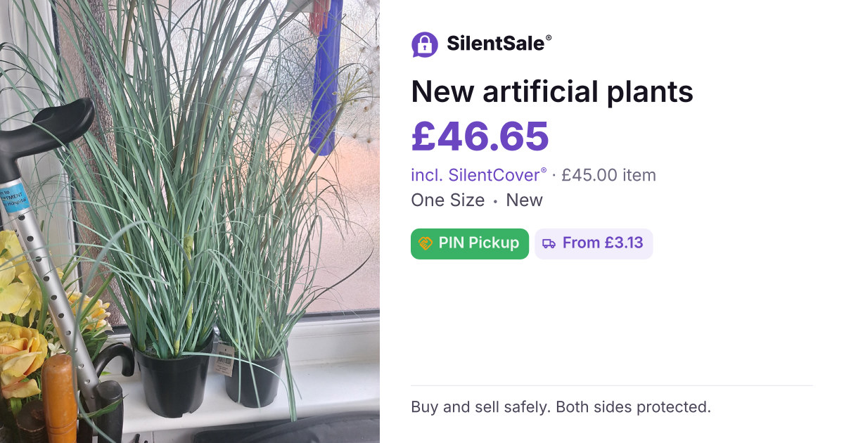 New artificial plants