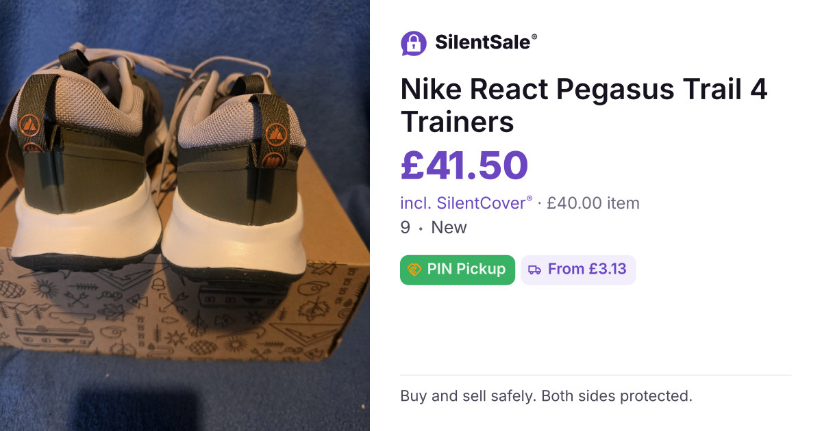 Nike React Pegasus Trail 4 Trainers