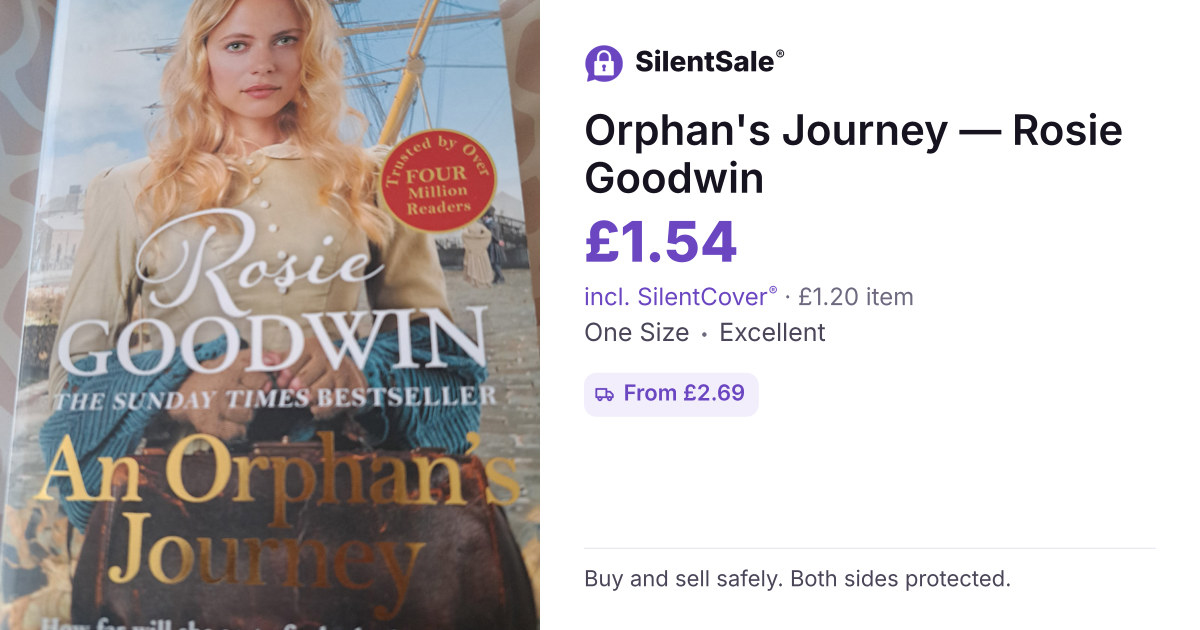 Orphan's Journey — Rosie Goodwin