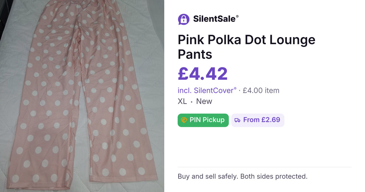 Pink Polka Dot Lounge Pants 