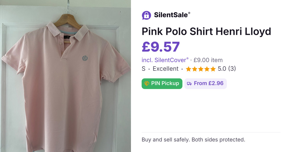 Pink Polo Shirt Henri Lloyd 