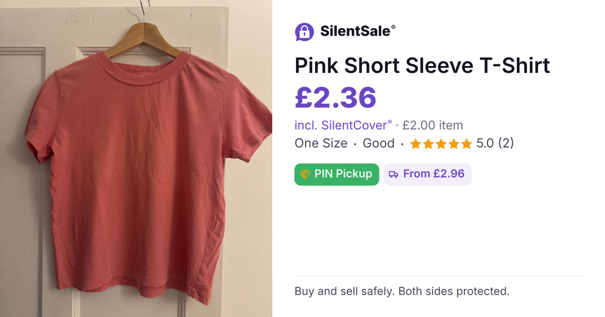 Pink Short Sleeve T-Shirt