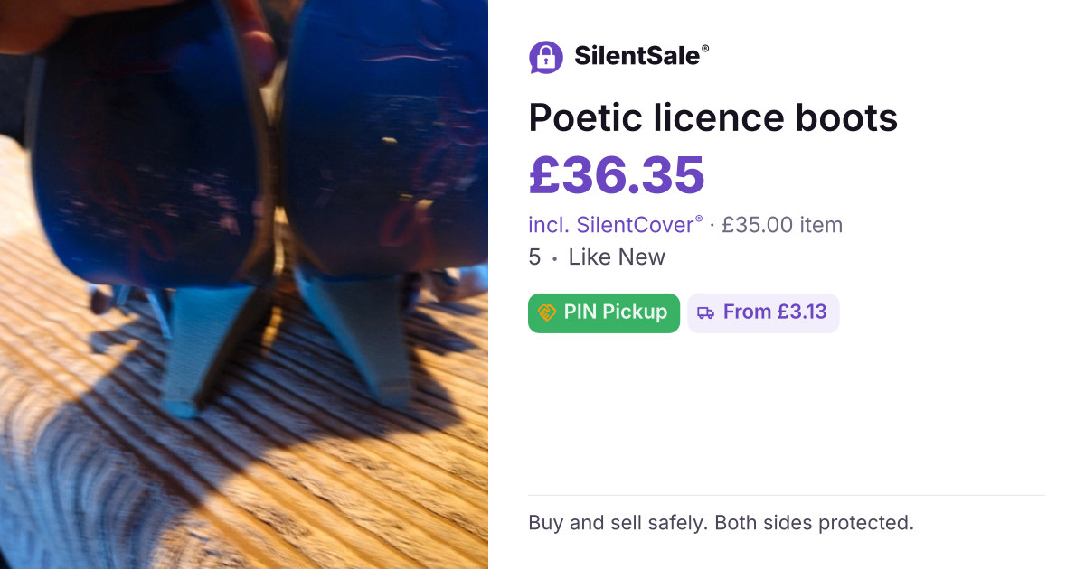 Poetic licence boots