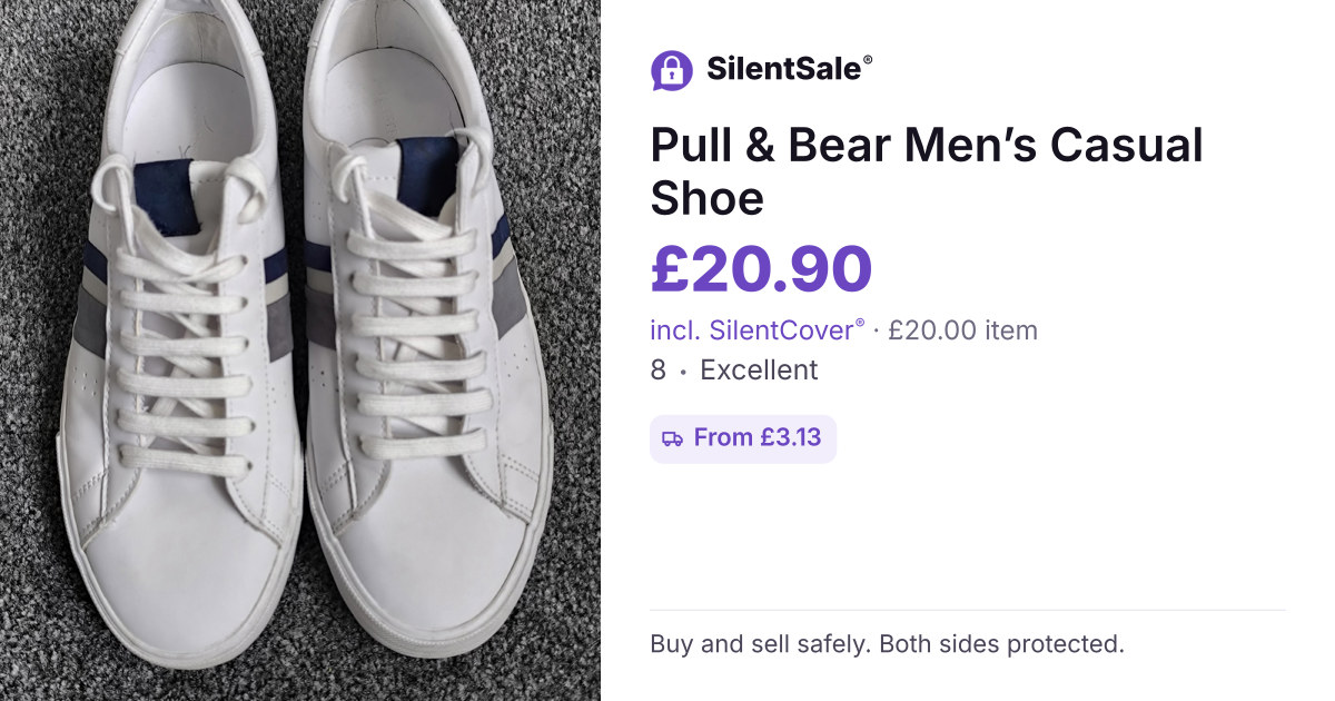 Pull & Bear Men’s Casual Shoe