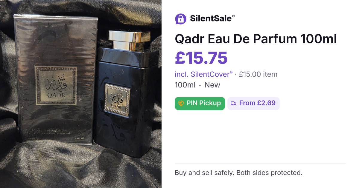 Qadr Eau De Parfum 100ml
