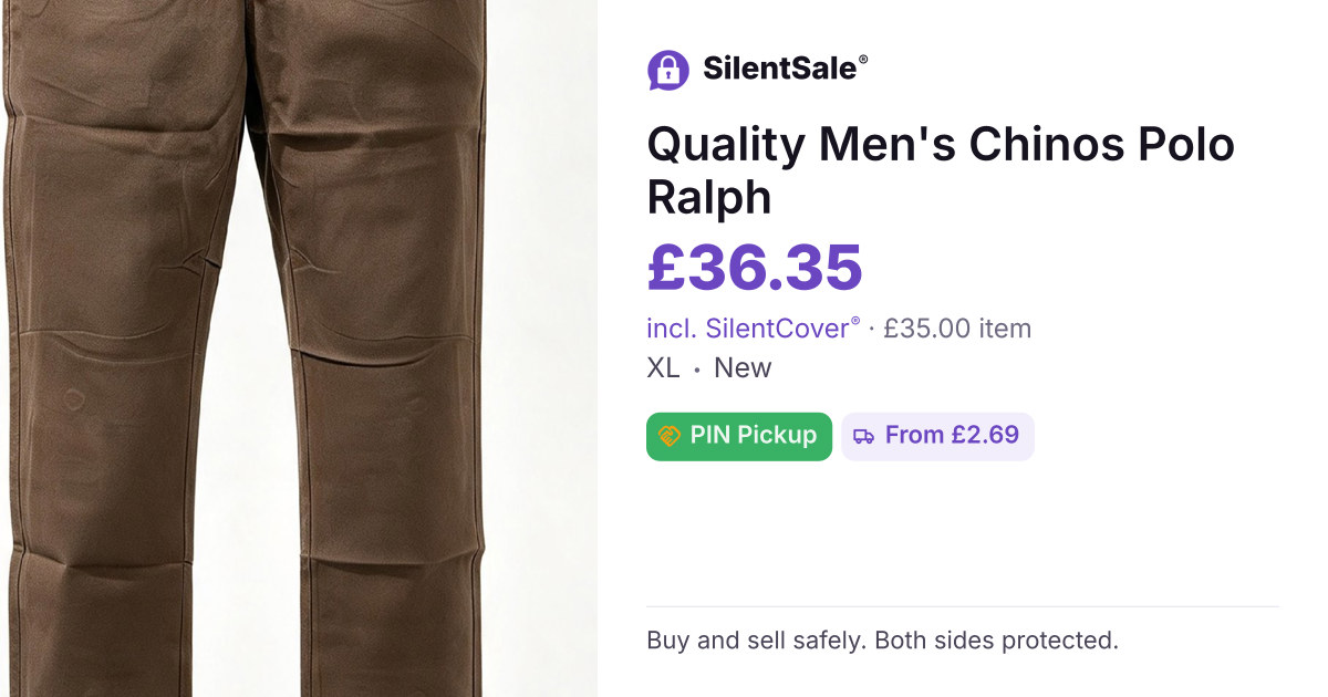 Quality Men's Chinos Polo Ralph 
