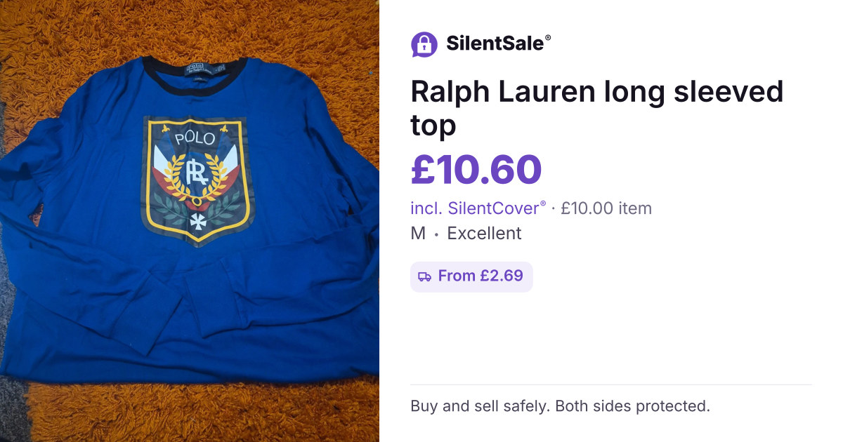 Ralph Lauren long sleeved top