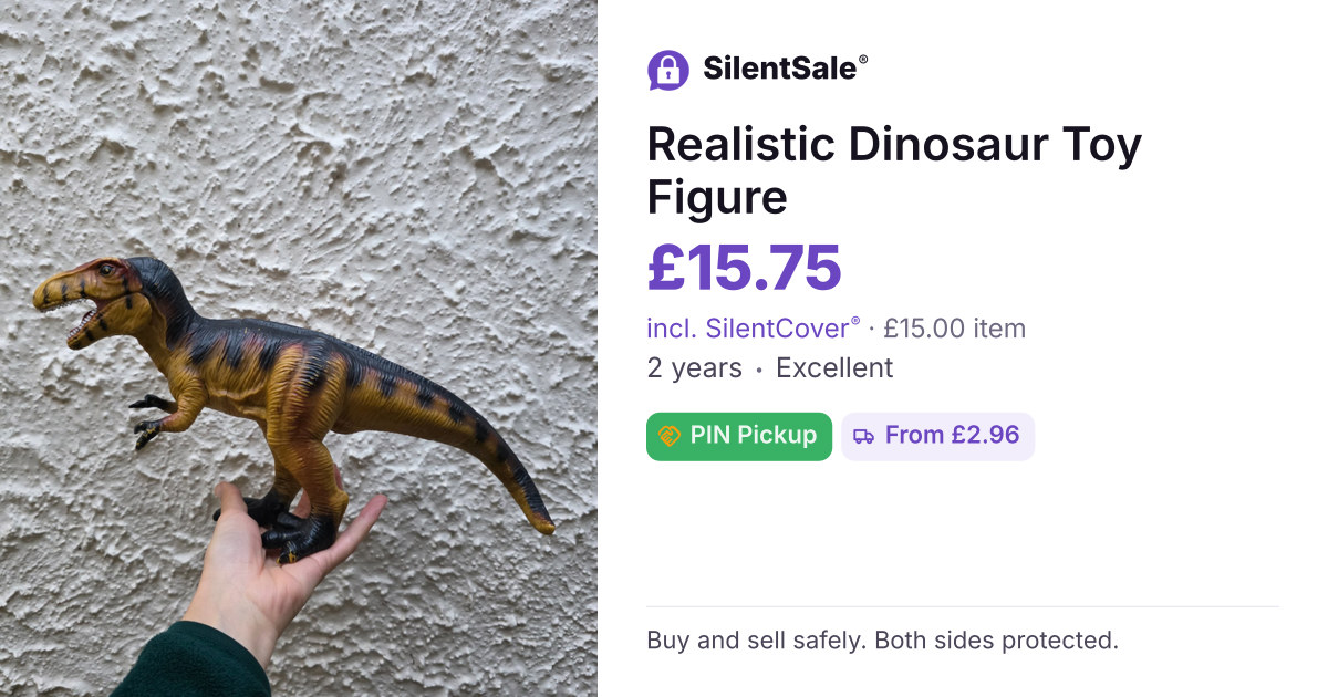 Realistic Dinosaur Toy Figure