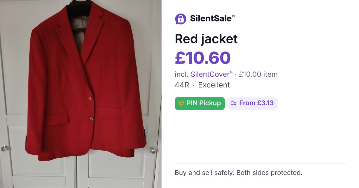 Red jacket 