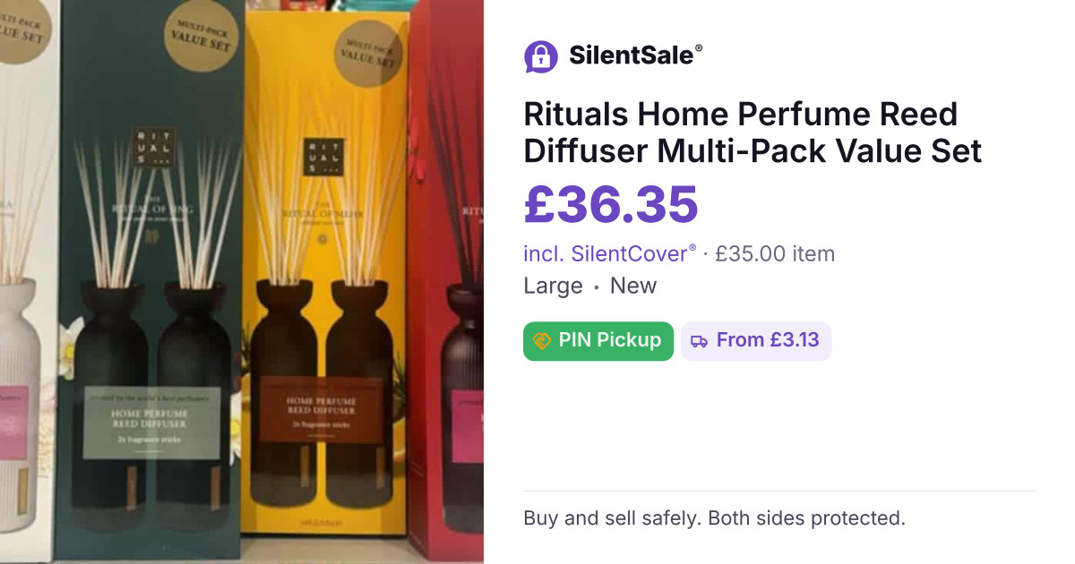 Rituals Home Perfume Reed Diffuser Multi-Pack Value Set