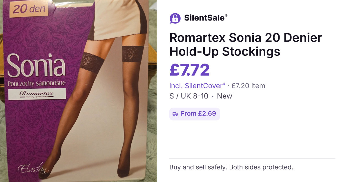 Romartex Sonia 20 Denier Hold-Up Stockings