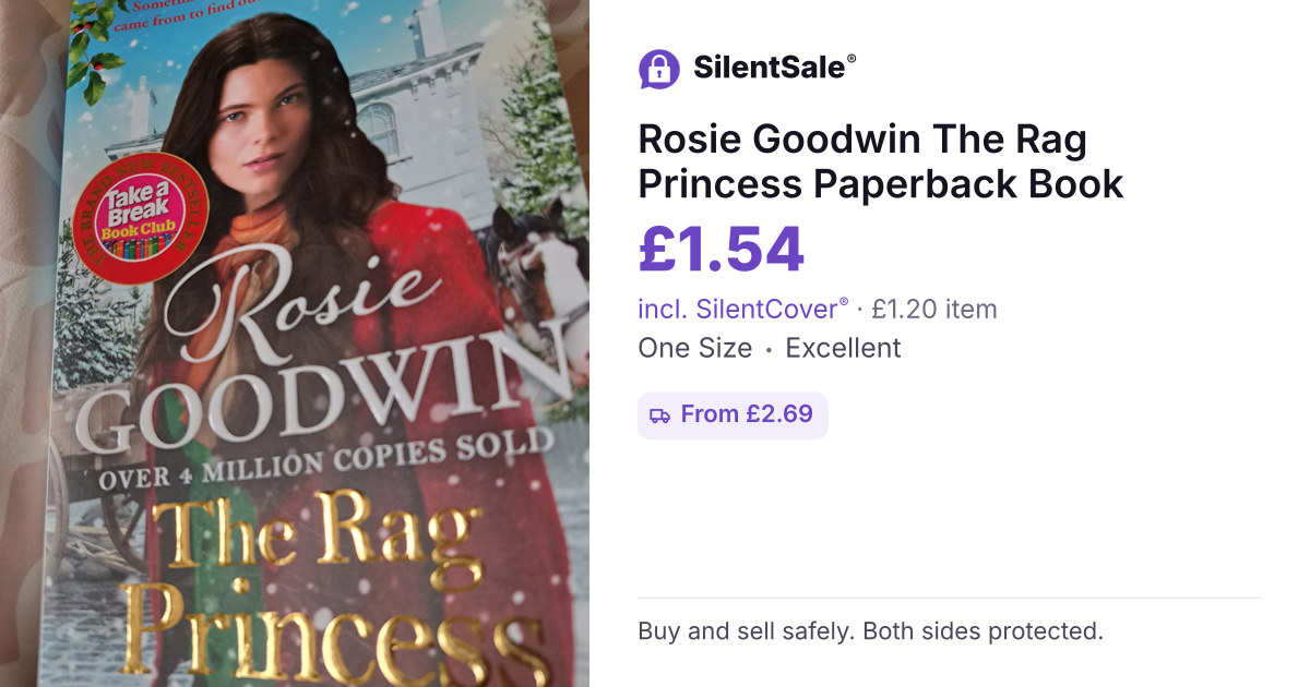 Rosie Goodwin The Rag Princess Paperback Book