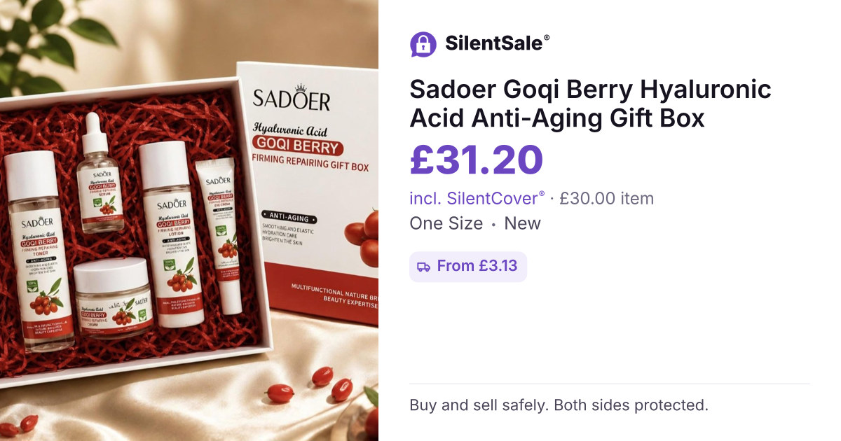 Sadoer Goqi Berry Hyaluronic Acid Anti-Aging Gift Box