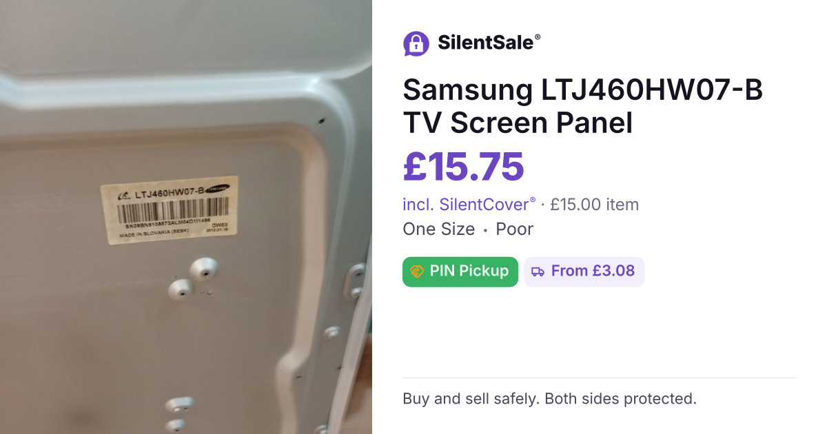 Samsung LTJ460HW07-B TV Screen Panel