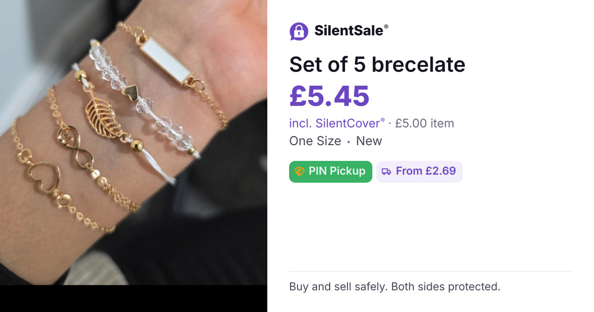 Set of 5 brecelate 