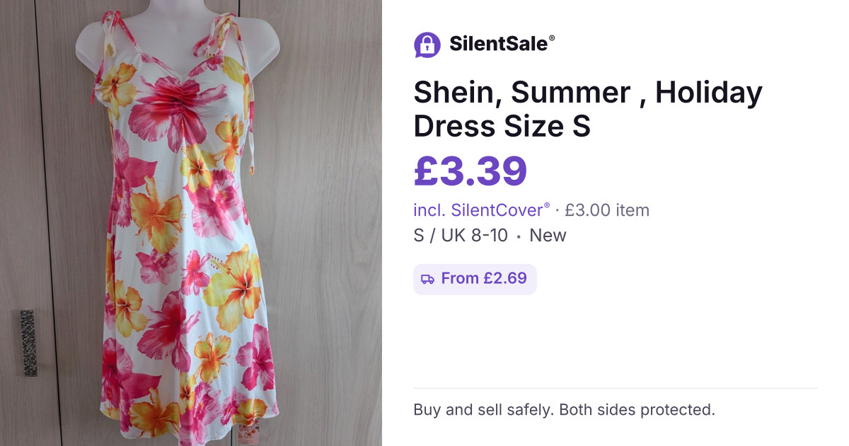 Shein, Summer , Holiday Dress Size S