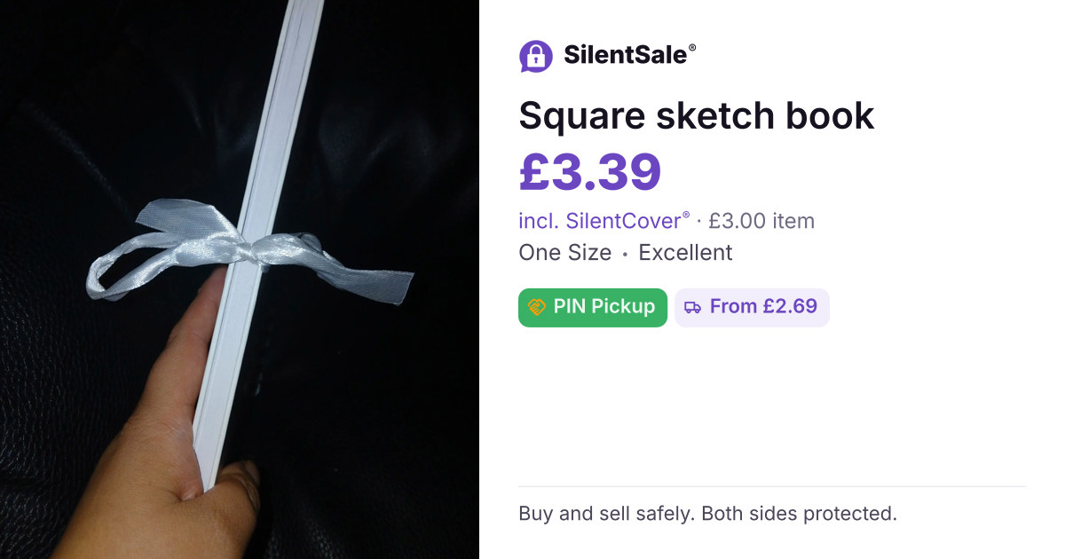Square sketch book
