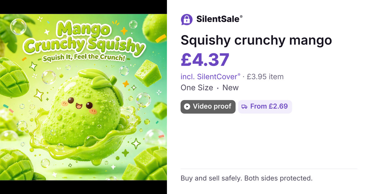 Squishy crunchy mango