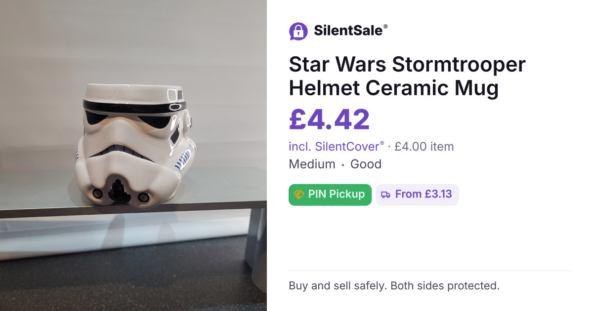 Star Wars Stormtrooper Helmet Ceramic Mug