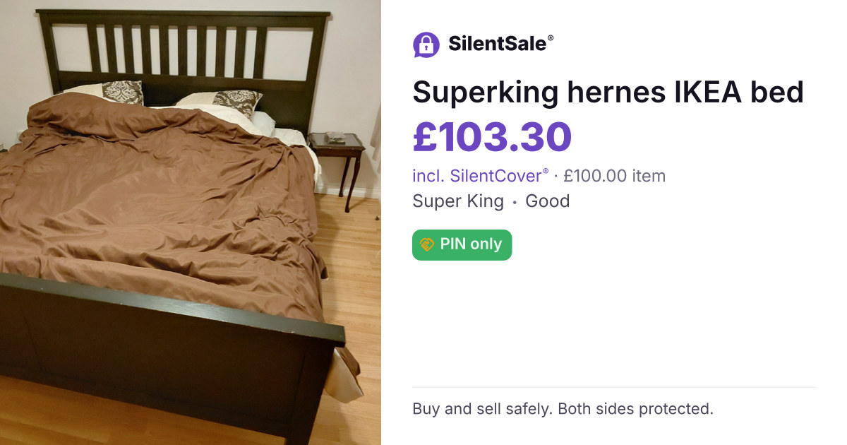 Superking hernes IKEA bed 