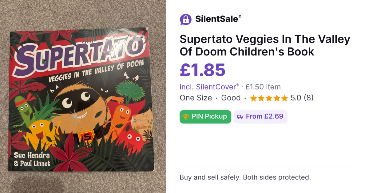 Supertato Veggies In The Valley Of Doom Children's Book
