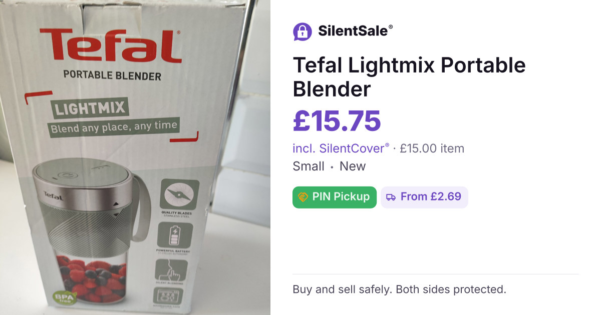 Tefal Lightmix Portable Blender